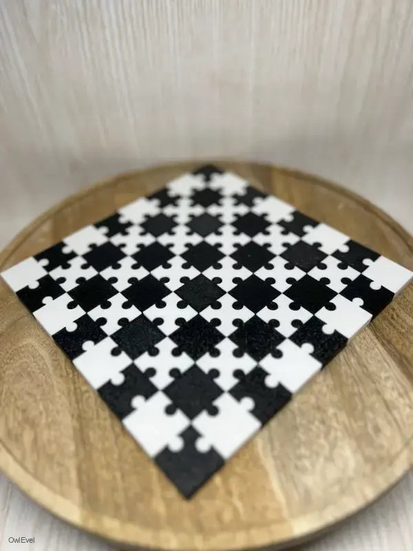 Šachová deska Puzzle – malá