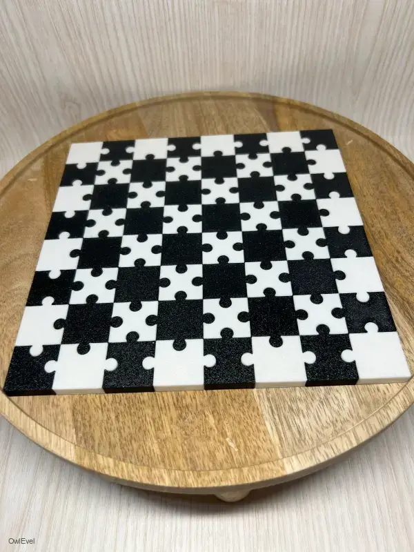 Šachová deska Puzzle – malá